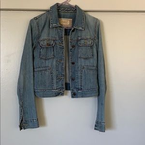 Vintage Distressed Denim Jacket